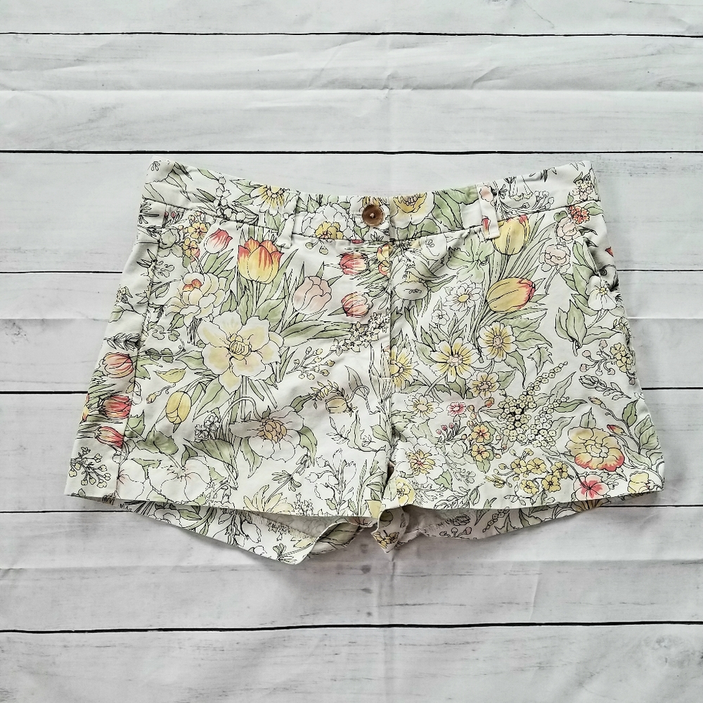 GAP floral shorts size 2